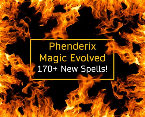 Customizing your Spells and Abilities in Phenderix Magic Evolved